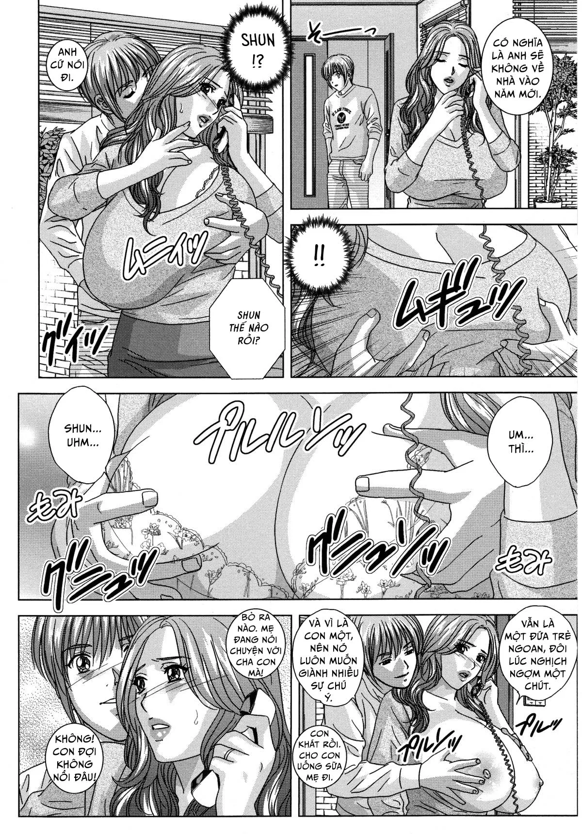 HentaiVN.net - Ảnh 6 - Dear My Mother - Chap 06 - Cuộc gọi điện thoại