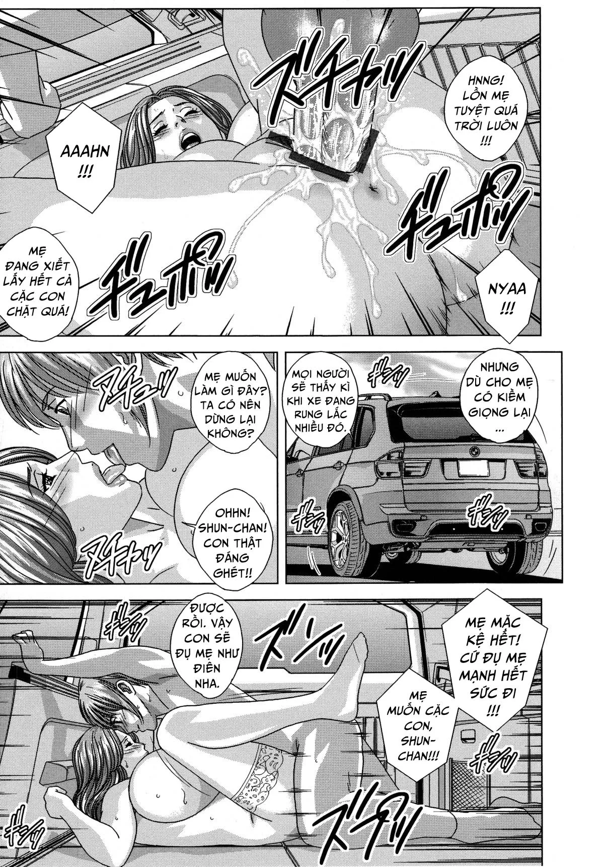 HentaiVN.net - Ảnh 15 - Dear My Mother - Chap 08 - Ở trong xe