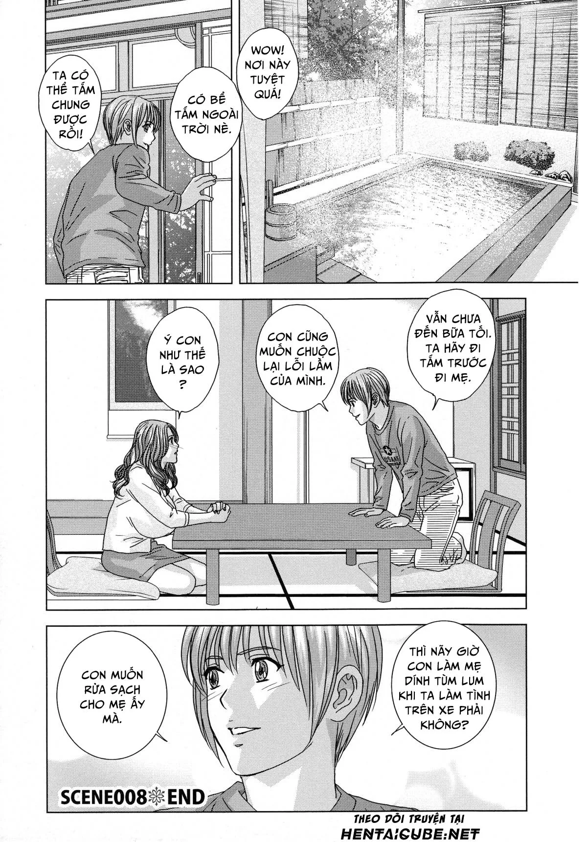 HentaiVN.net - Ảnh 19 - Dear My Mother - Chap 08 - Ở trong xe