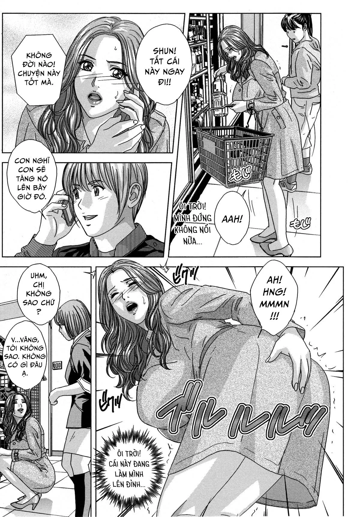 HentaiVN.net - Ảnh 7 - Dear My Mother - Chap 08 - Ở trong xe
