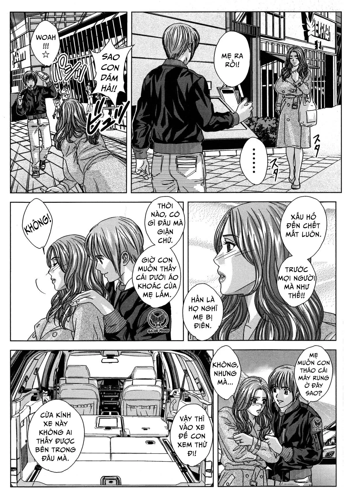 HentaiVN.net - Ảnh 8 - Dear My Mother - Chap 08 - Ở trong xe