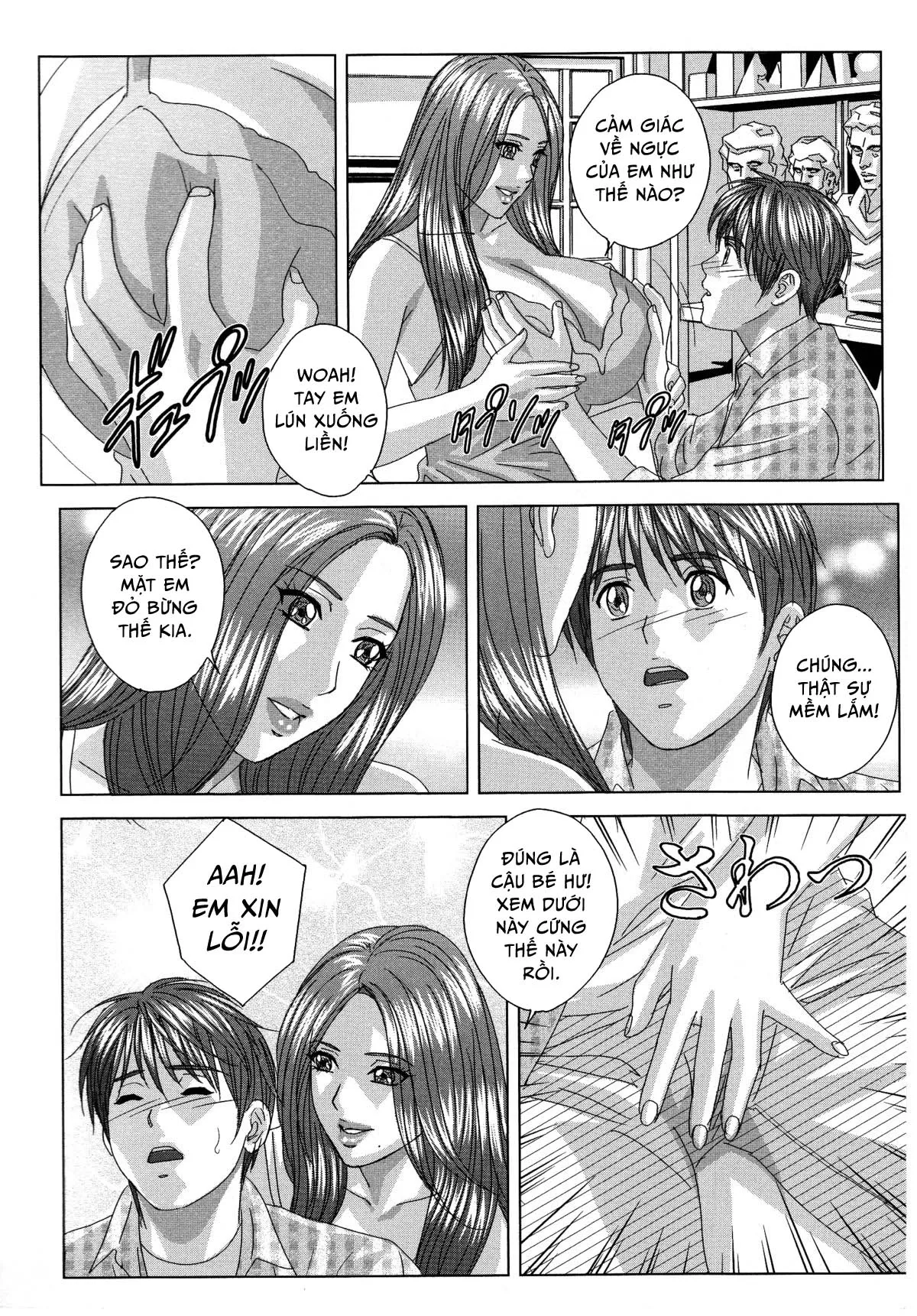 HentaiVN.net - Ảnh 6 - Dear My Mother - Chap 8.5 Ngoại truyện - Elena Sensei quyến rũ - End Volume 1