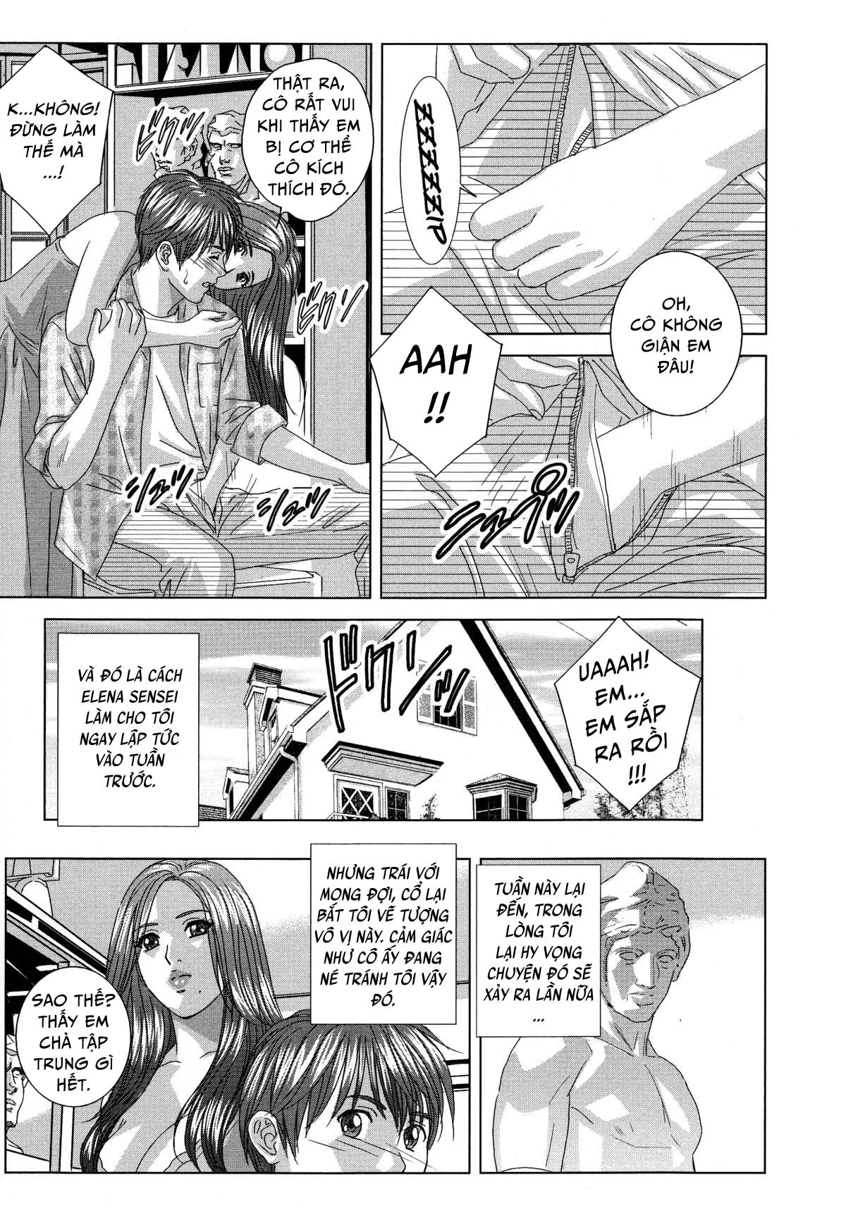HentaiVN.net - Ảnh 7 - Dear My Mother - Chap 8.5 Ngoại truyện - Elena Sensei quyến rũ - End Volume 1
