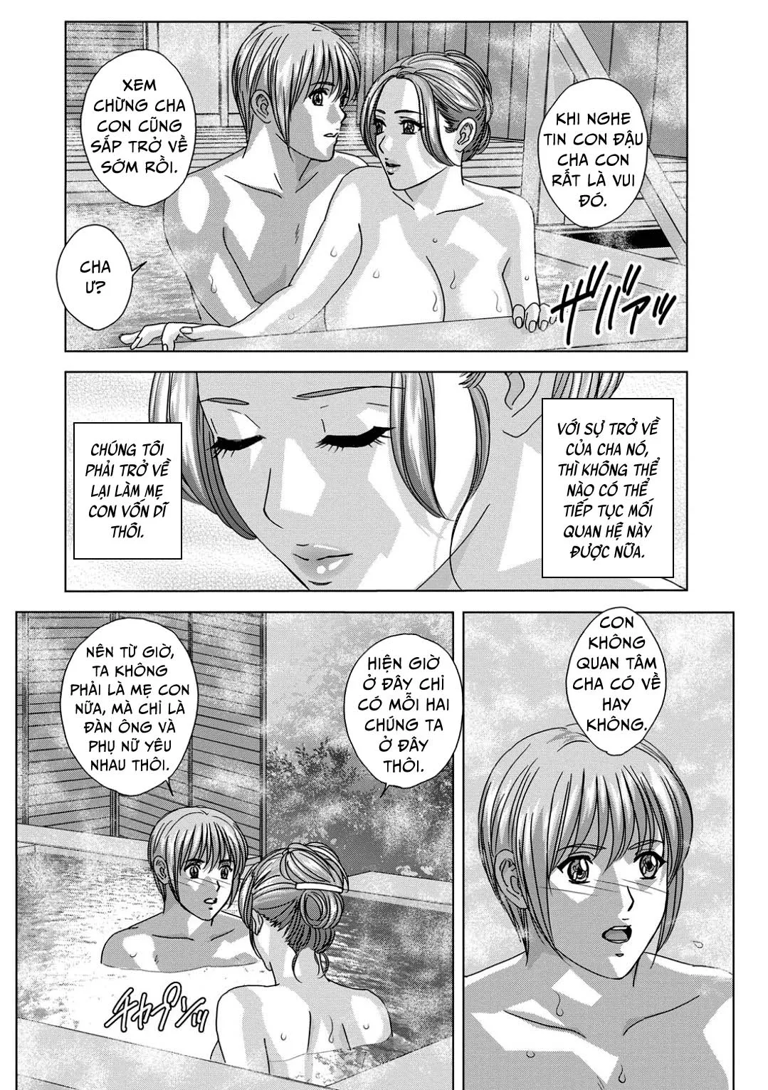 HentaiVN.net - Ảnh 9 - Dear My Mother - Chap 09 - Suối nước nóng