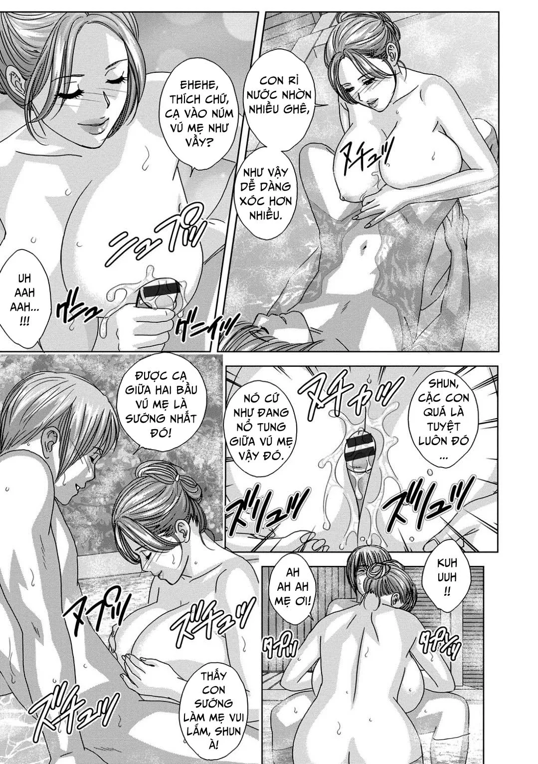 HentaiVN.net - Ảnh 13 - Dear My Mother - Chap 09 - Suối nước nóng