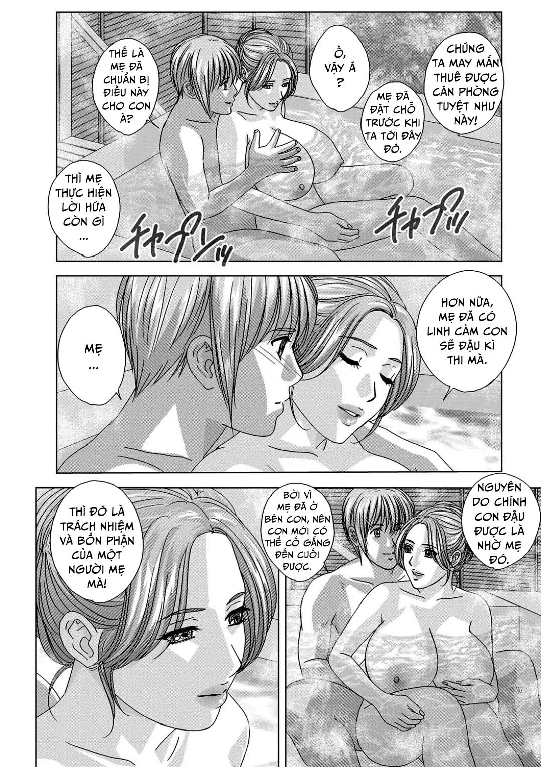 HentaiVN.net - Ảnh 8 - Dear My Mother - Chap 09 - Suối nước nóng