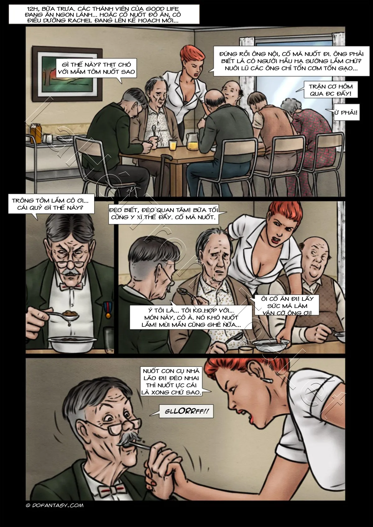 HentaiVN.net - Ảnh 6 - Cẩn thận mấy lão già [Beware Old Folks] - Tập 1