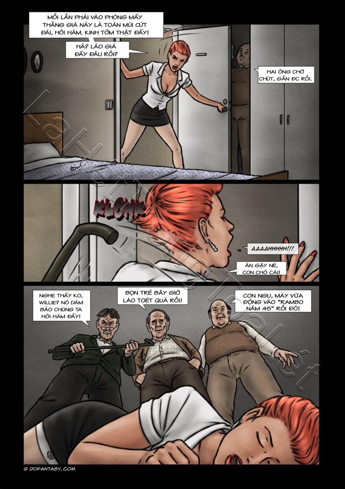 HentaiVN.net - Ảnh 3 - Cẩn thận mấy lão già [Beware Old Folks] - Tập 2