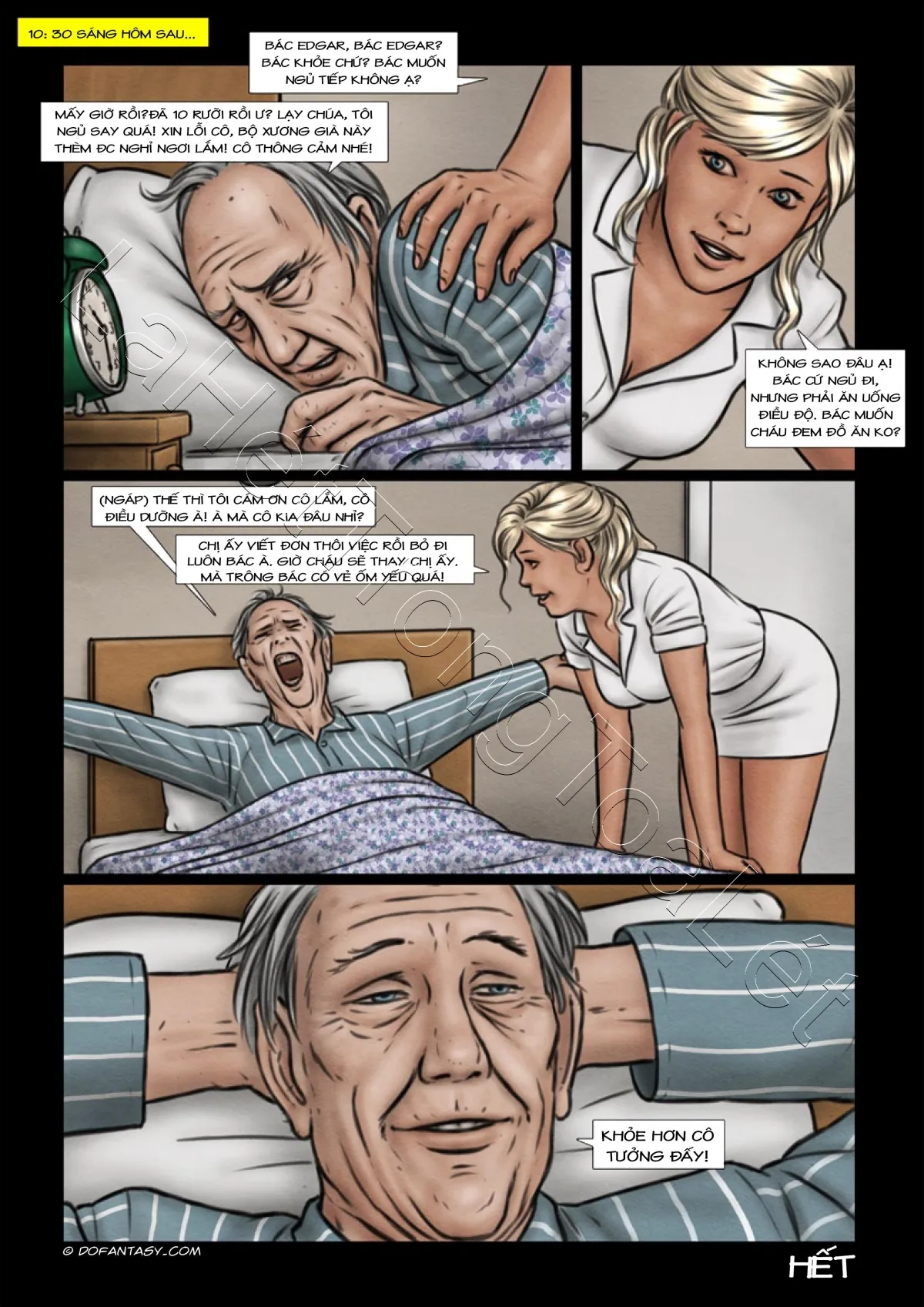 HentaiVN.net - Ảnh 11 - Cẩn thận mấy lão già [Beware Old Folks] - Tập 4