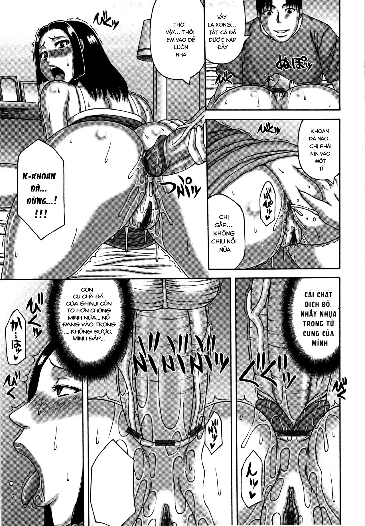 HentaiVN.net - Ảnh 10 - Tsuma no Netorare Kinenbi - Chap 5.