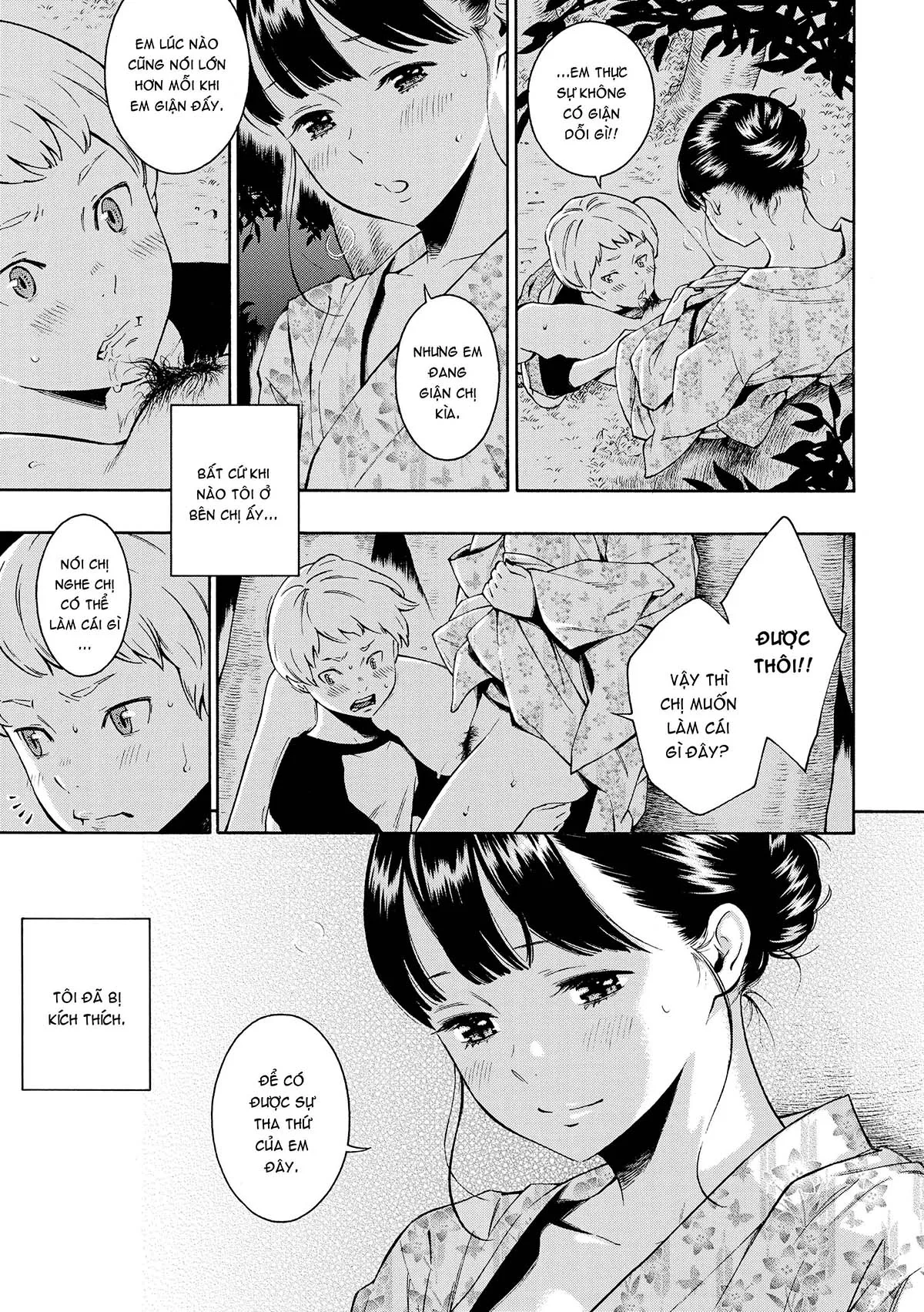 HentaiVN.net - Ảnh 11 - Deep Blue Static [10; Irregular; Little Bathroom Flower; Lovers; Blooming Love; Liberation Zone; Inequality Sign; Get Well Et Cetera; Chilly Rain, Tender You; My Sweet Cat] - Chap 1 - 10