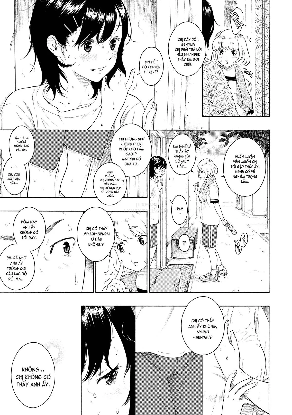 HentaiVN.net - Ảnh 14 - Deep Blue Static [10; Irregular; Little Bathroom Flower; Lovers; Blooming Love; Liberation Zone; Inequality Sign; Get Well Et Cetera; Chilly Rain, Tender You; My Sweet Cat] - Chap 2 - Irregular