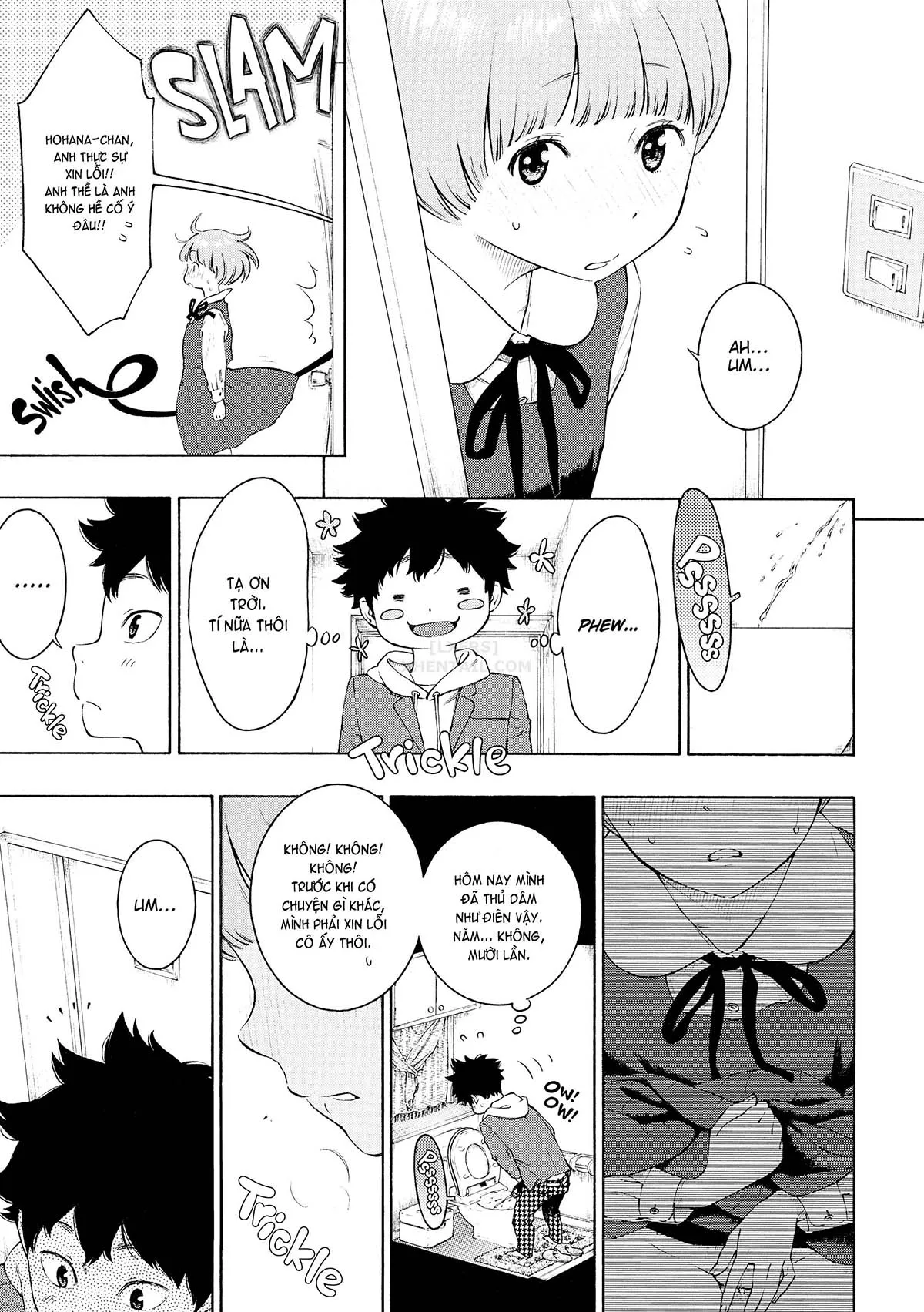 HentaiVN.net - Ảnh 6 - Deep Blue Static [10; Irregular; Little Bathroom Flower; Lovers; Blooming Love; Liberation Zone; Inequality Sign; Get Well Et Cetera; Chilly Rain, Tender You; My Sweet Cat] - Chap 3 - Little Bathroom Flower
