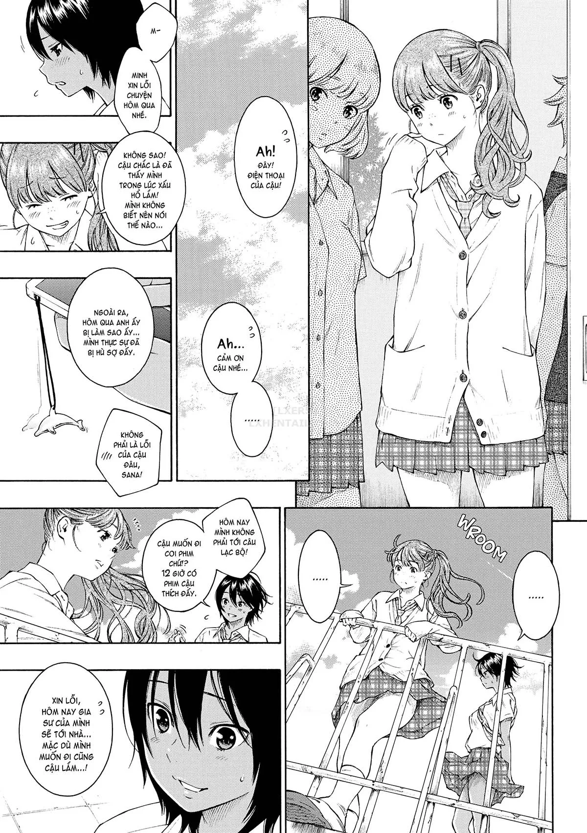 HentaiVN.net - Ảnh 19 - Deep Blue Static [10; Irregular; Little Bathroom Flower; Lovers; Blooming Love; Liberation Zone; Inequality Sign; Get Well Et Cetera; Chilly Rain, Tender You; My Sweet Cat] - Chap 4 - Lovers