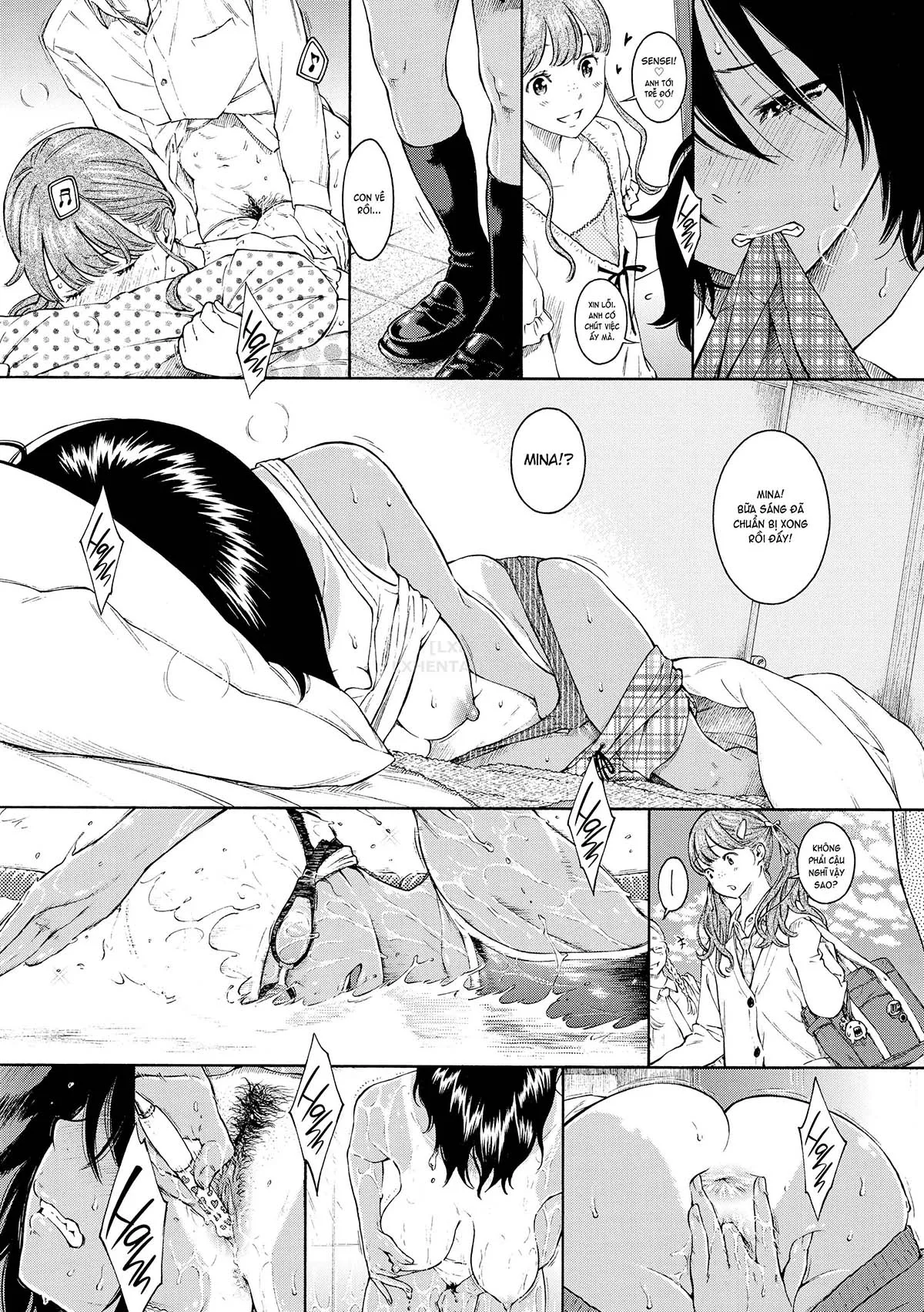 HentaiVN.net - Ảnh 21 - Deep Blue Static [10; Irregular; Little Bathroom Flower; Lovers; Blooming Love; Liberation Zone; Inequality Sign; Get Well Et Cetera; Chilly Rain, Tender You; My Sweet Cat] - Chap 4 - Lovers
