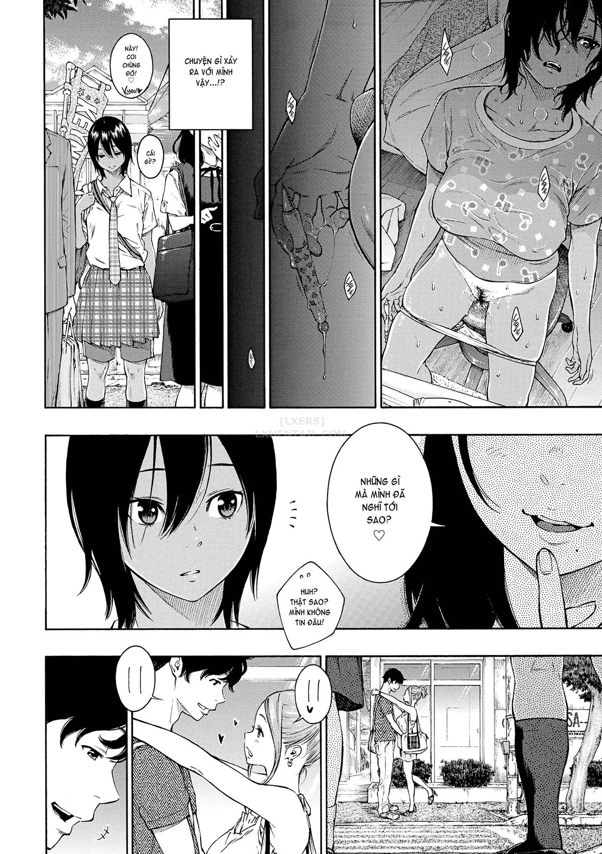 HentaiVN.net - Ảnh 22 - Deep Blue Static [10; Irregular; Little Bathroom Flower; Lovers; Blooming Love; Liberation Zone; Inequality Sign; Get Well Et Cetera; Chilly Rain, Tender You; My Sweet Cat] - Chap 4 - Lovers