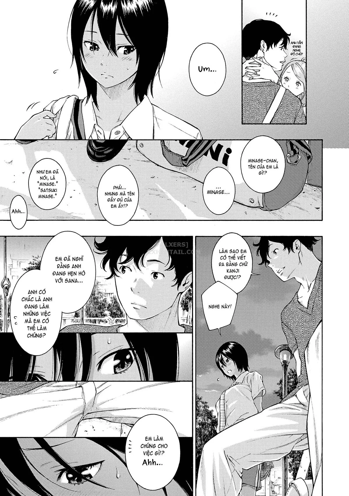 HentaiVN.net - Ảnh 23 - Deep Blue Static [10; Irregular; Little Bathroom Flower; Lovers; Blooming Love; Liberation Zone; Inequality Sign; Get Well Et Cetera; Chilly Rain, Tender You; My Sweet Cat] - Chap 4 - Lovers