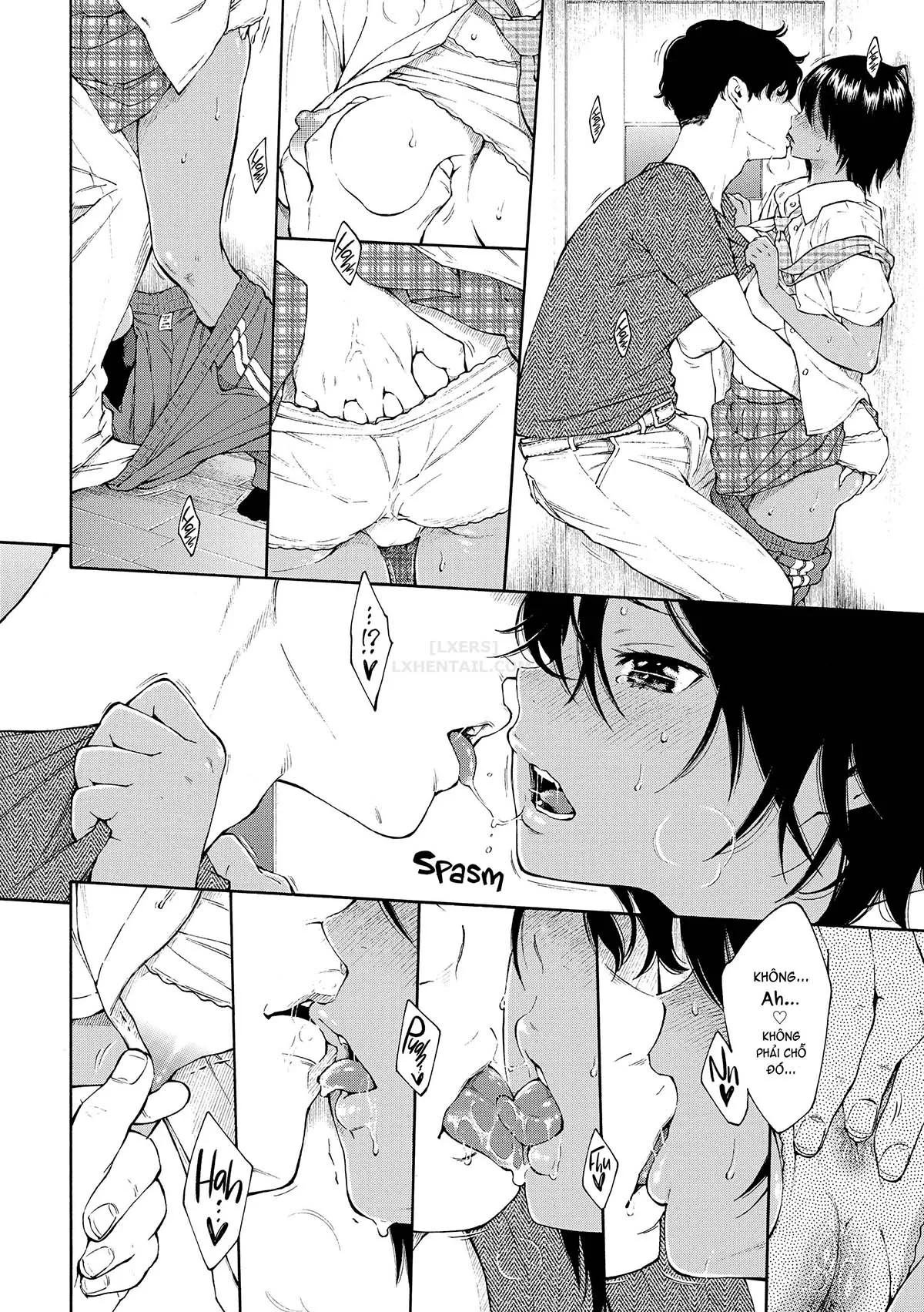 HentaiVN.net - Ảnh 26 - Deep Blue Static [10; Irregular; Little Bathroom Flower; Lovers; Blooming Love; Liberation Zone; Inequality Sign; Get Well Et Cetera; Chilly Rain, Tender You; My Sweet Cat] - Chap 4 - Lovers