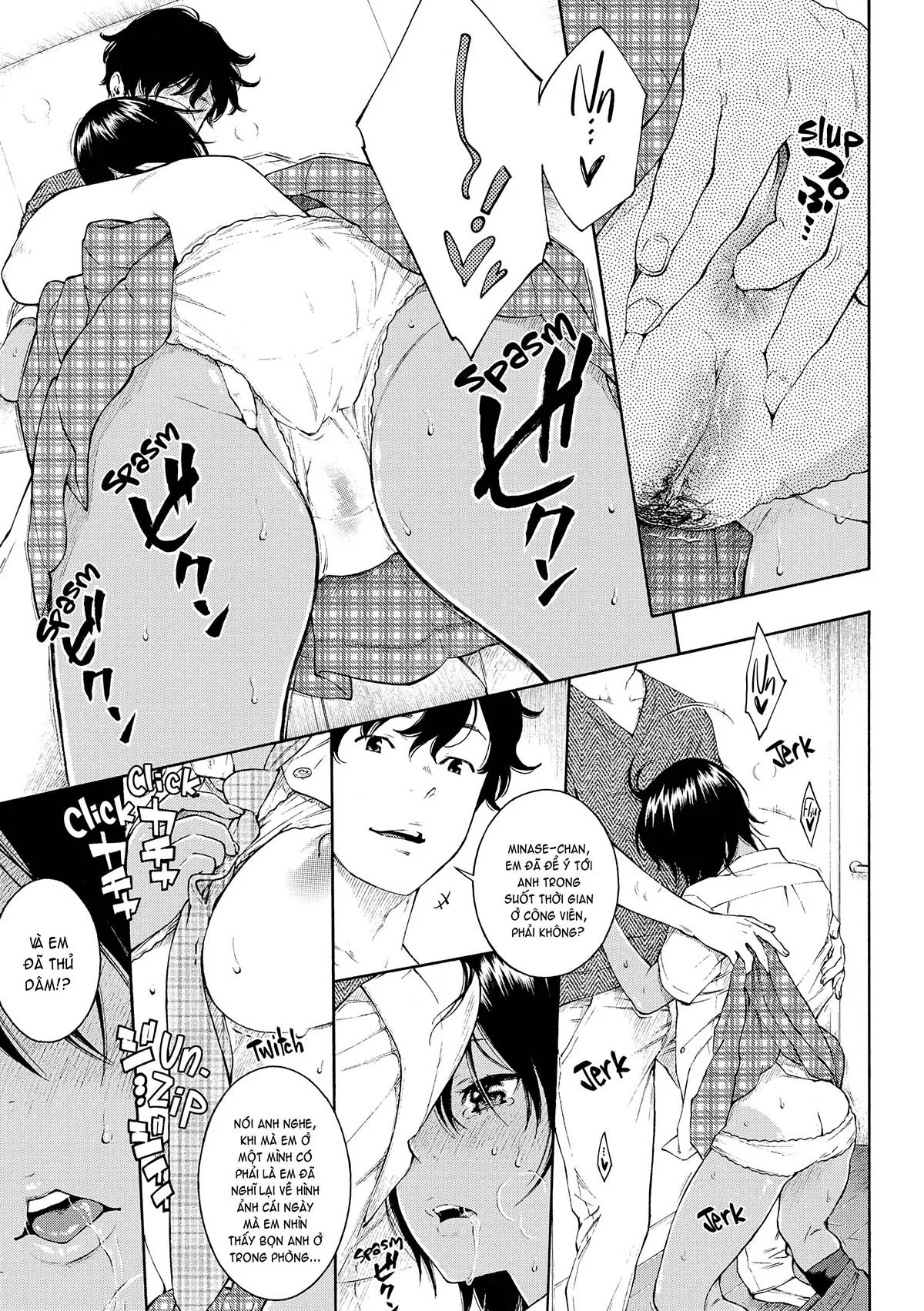 HentaiVN.net - Ảnh 27 - Deep Blue Static [10; Irregular; Little Bathroom Flower; Lovers; Blooming Love; Liberation Zone; Inequality Sign; Get Well Et Cetera; Chilly Rain, Tender You; My Sweet Cat] - Chap 4 - Lovers