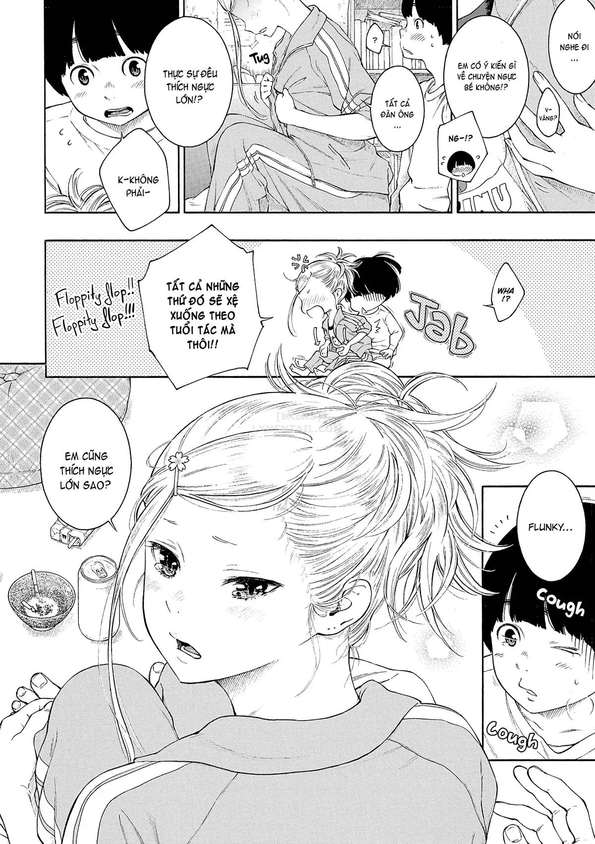 HentaiVN.net - Ảnh 11 - Deep Blue Static [10; Irregular; Little Bathroom Flower; Lovers; Blooming Love; Liberation Zone; Inequality Sign; Get Well Et Cetera; Chilly Rain, Tender You; My Sweet Cat] - Chap 5 - Blooming Love
