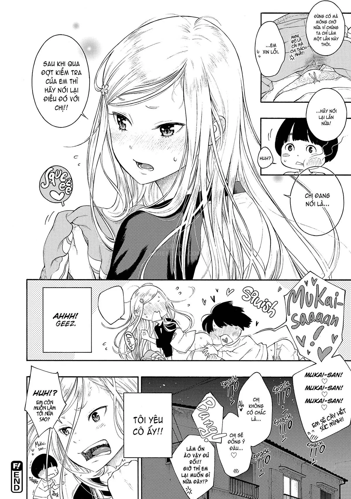 HentaiVN.net - Ảnh 25 - Deep Blue Static [10; Irregular; Little Bathroom Flower; Lovers; Blooming Love; Liberation Zone; Inequality Sign; Get Well Et Cetera; Chilly Rain, Tender You; My Sweet Cat] - Chap 5 - Blooming Love