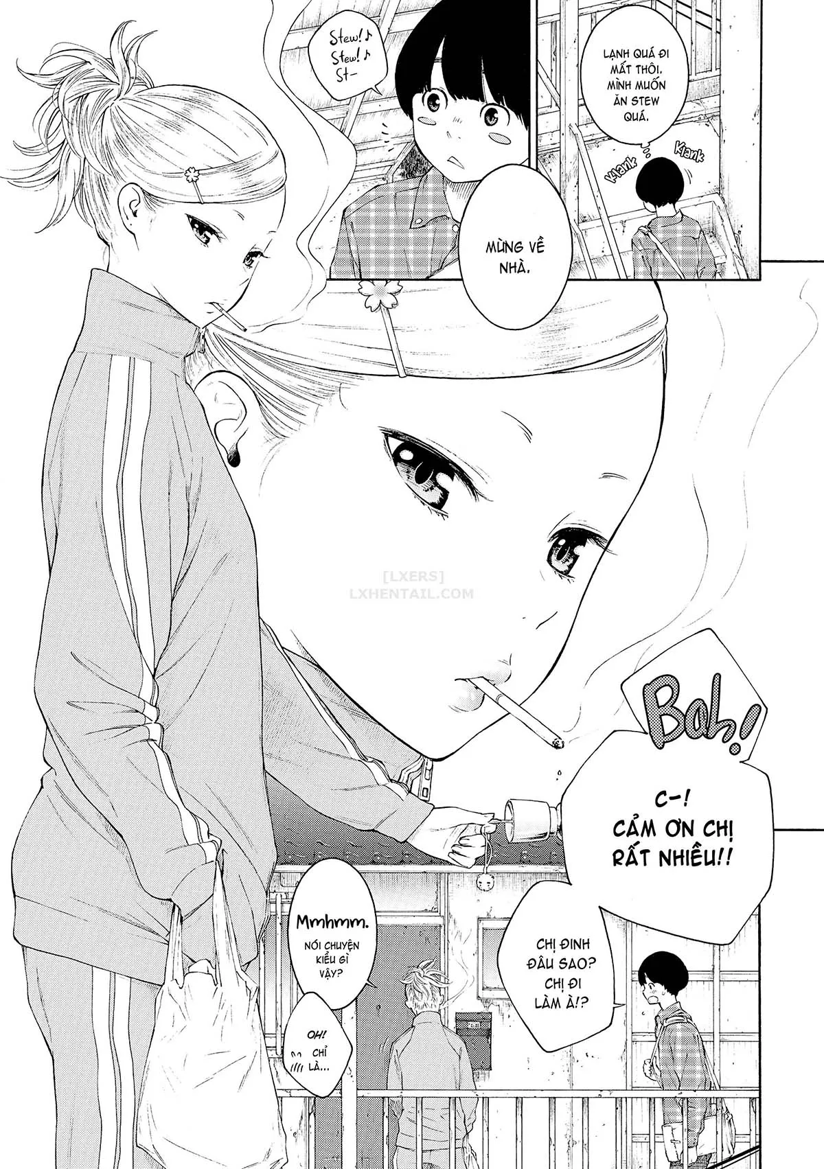 HentaiVN.net - Ảnh 4 - Deep Blue Static [10; Irregular; Little Bathroom Flower; Lovers; Blooming Love; Liberation Zone; Inequality Sign; Get Well Et Cetera; Chilly Rain, Tender You; My Sweet Cat] - Chap 5 - Blooming Love