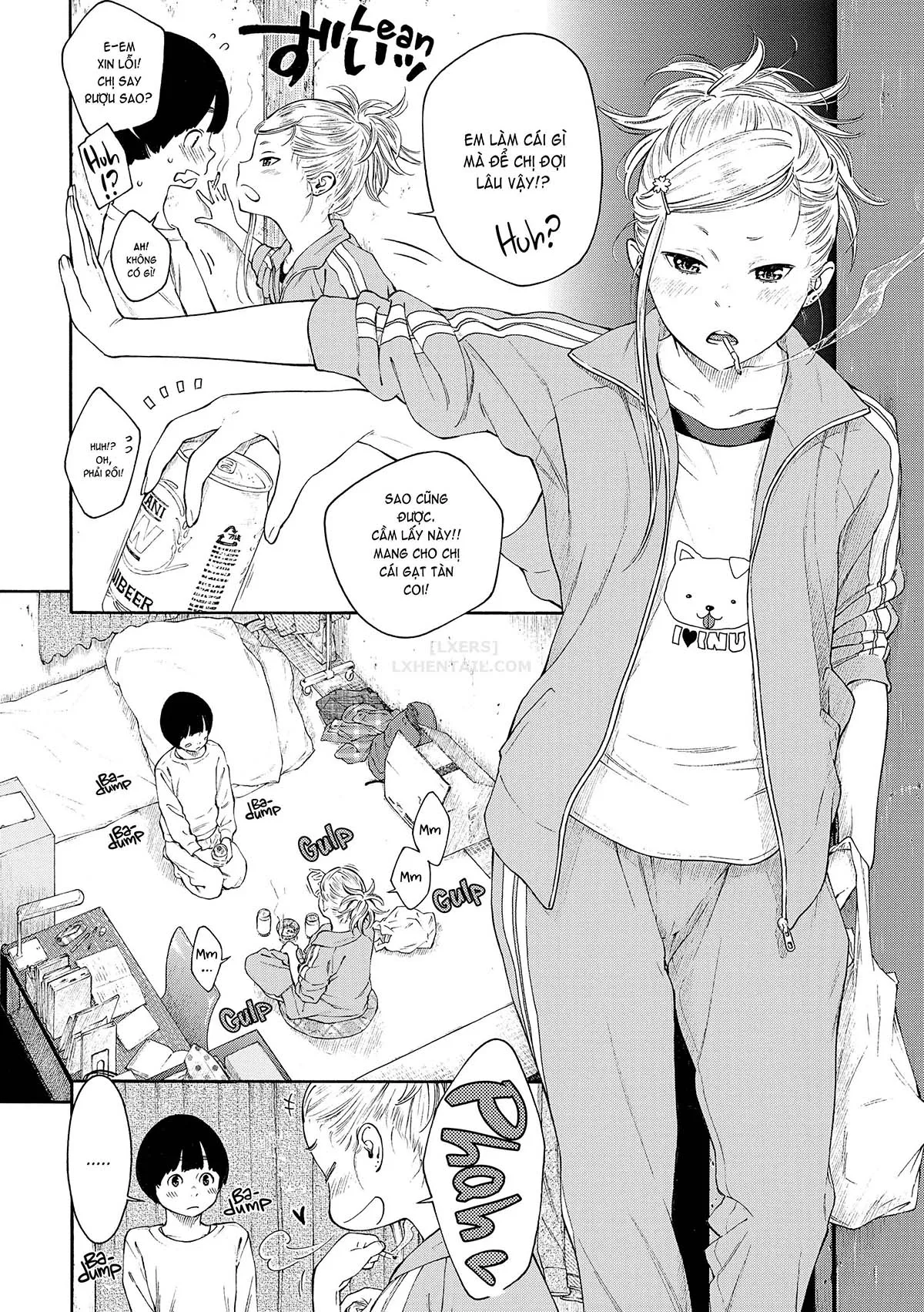 HentaiVN.net - Ảnh 9 - Deep Blue Static [10; Irregular; Little Bathroom Flower; Lovers; Blooming Love; Liberation Zone; Inequality Sign; Get Well Et Cetera; Chilly Rain, Tender You; My Sweet Cat] - Chap 5 - Blooming Love