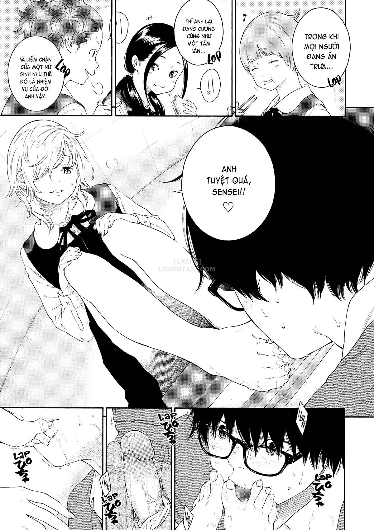 HentaiVN.net - Ảnh 10 - Deep Blue Static [10; Irregular; Little Bathroom Flower; Lovers; Blooming Love; Liberation Zone; Inequality Sign; Get Well Et Cetera; Chilly Rain, Tender You; My Sweet Cat] - Chap 7 - Inequality Sign