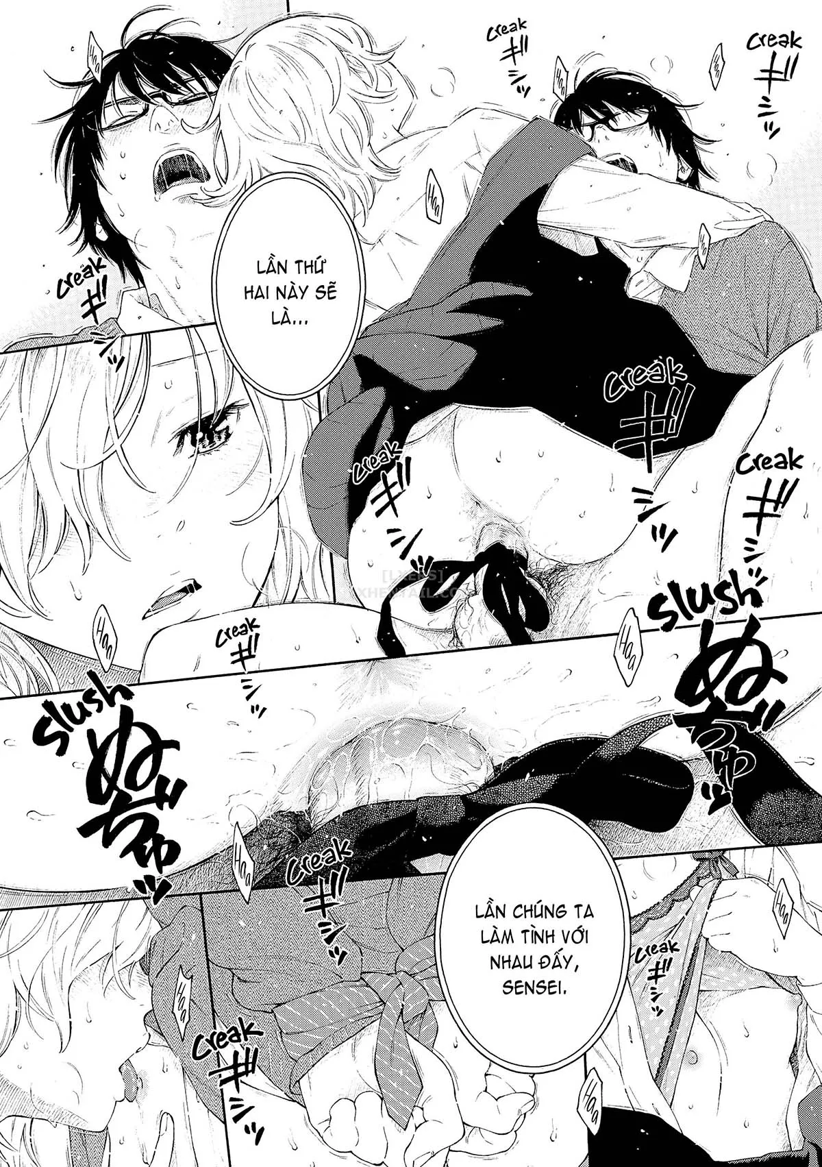 HentaiVN.net - Ảnh 14 - Deep Blue Static [10; Irregular; Little Bathroom Flower; Lovers; Blooming Love; Liberation Zone; Inequality Sign; Get Well Et Cetera; Chilly Rain, Tender You; My Sweet Cat] - Chap 7 - Inequality Sign