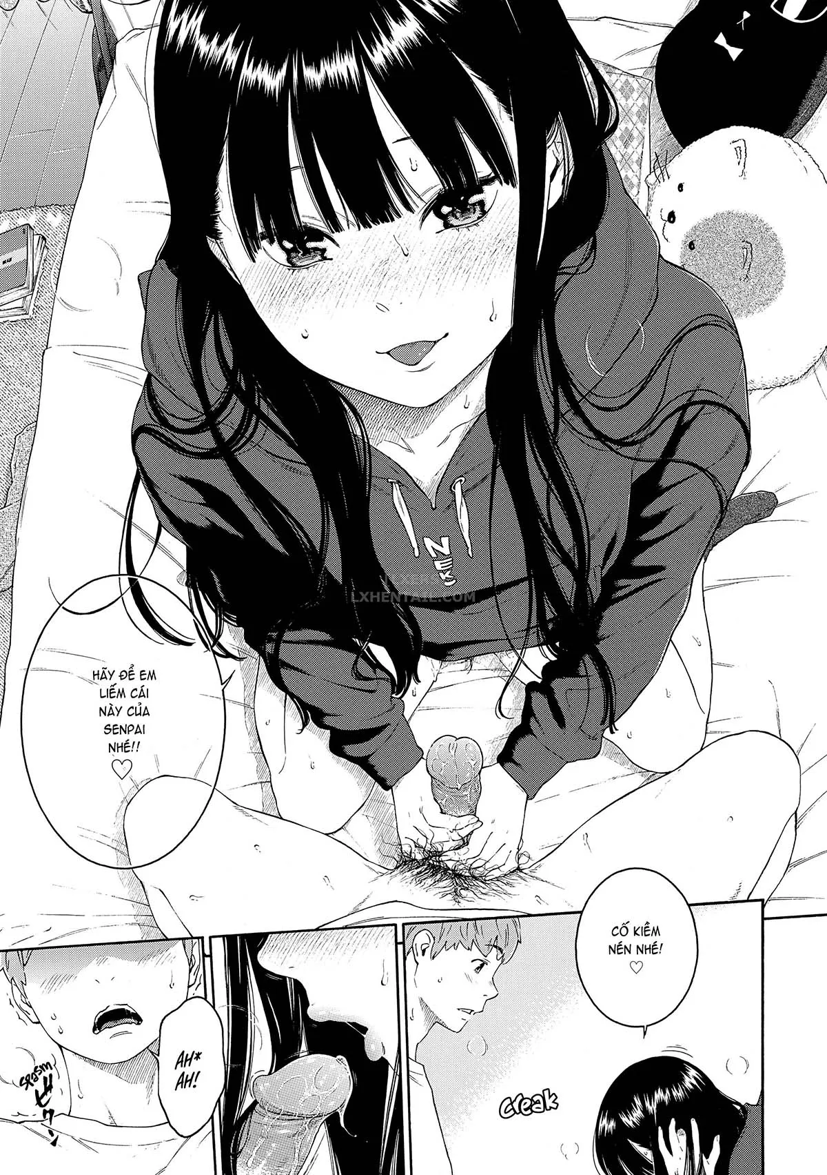 HentaiVN.net - Ảnh 14 - Deep Blue Static [10; Irregular; Little Bathroom Flower; Lovers; Blooming Love; Liberation Zone; Inequality Sign; Get Well Et Cetera; Chilly Rain, Tender You; My Sweet Cat] - Chap 8 - Get Well Et Cetera