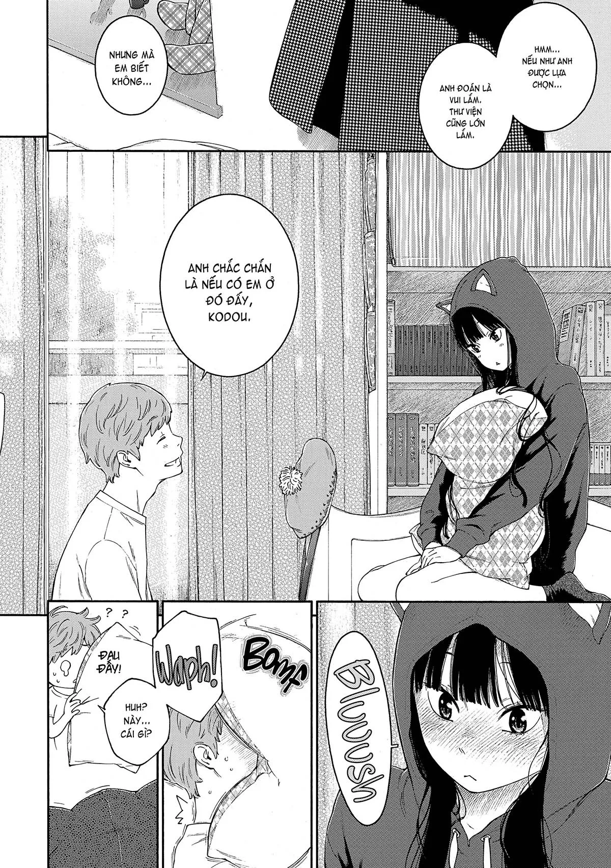 HentaiVN.net - Ảnh 7 - Deep Blue Static [10; Irregular; Little Bathroom Flower; Lovers; Blooming Love; Liberation Zone; Inequality Sign; Get Well Et Cetera; Chilly Rain, Tender You; My Sweet Cat] - Chap 8 - Get Well Et Cetera