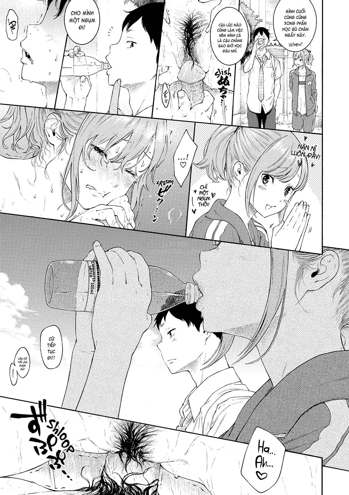 HentaiVN.net - Ảnh 14 - Deep Blue Static [10; Irregular; Little Bathroom Flower; Lovers; Blooming Love; Liberation Zone; Inequality Sign; Get Well Et Cetera; Chilly Rain, Tender You; My Sweet Cat] - Chap 9 - Chilly Rain, Tender You
