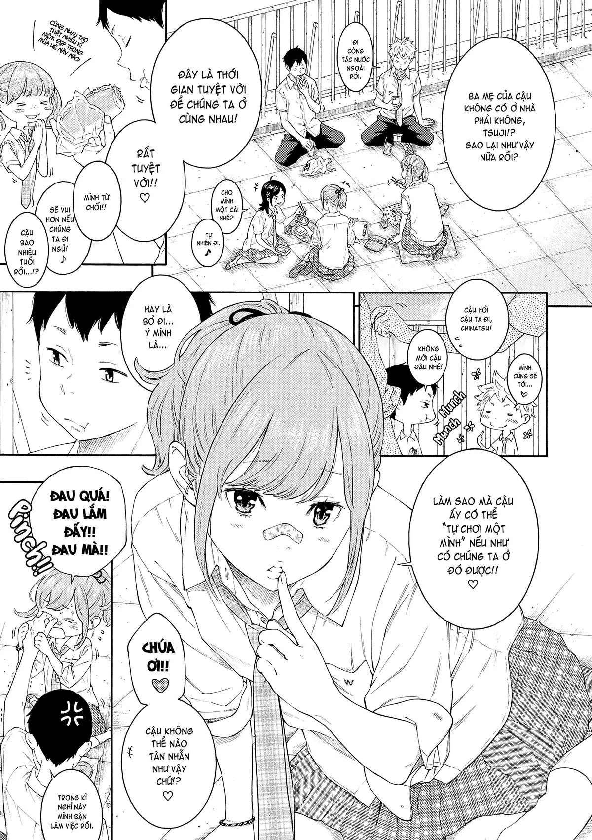HentaiVN.net - Ảnh 4 - Deep Blue Static [10; Irregular; Little Bathroom Flower; Lovers; Blooming Love; Liberation Zone; Inequality Sign; Get Well Et Cetera; Chilly Rain, Tender You; My Sweet Cat] - Chap 9 - Chilly Rain, Tender You