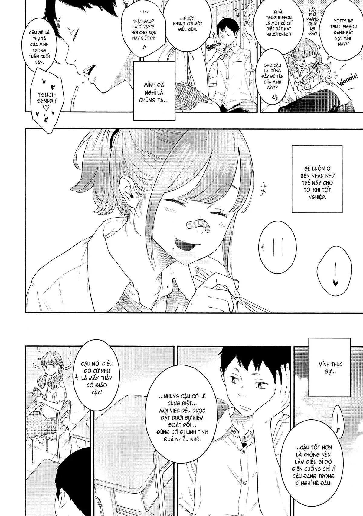 HentaiVN.net - Ảnh 5 - Deep Blue Static [10; Irregular; Little Bathroom Flower; Lovers; Blooming Love; Liberation Zone; Inequality Sign; Get Well Et Cetera; Chilly Rain, Tender You; My Sweet Cat] - Chap 9 - Chilly Rain, Tender You