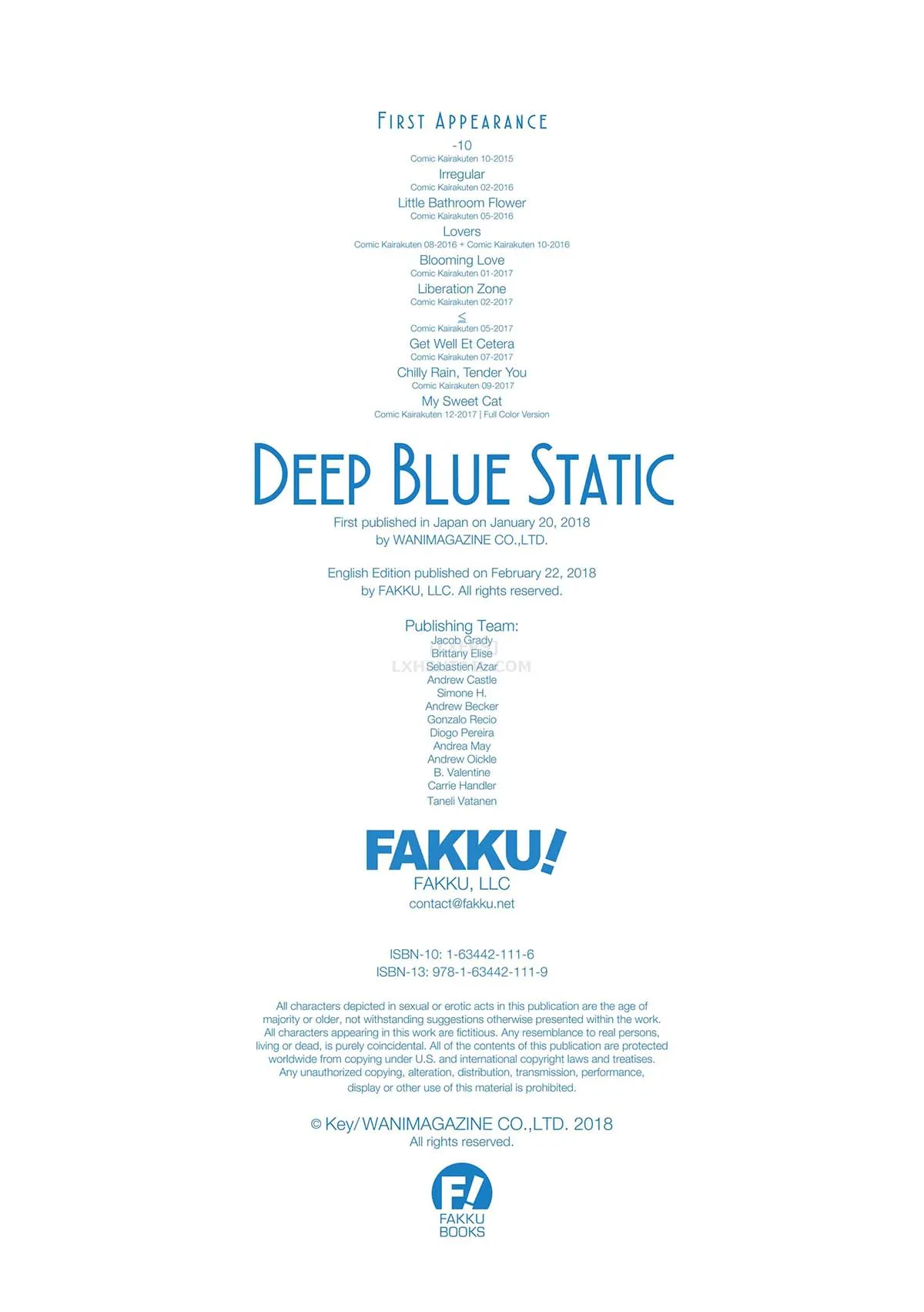 HentaiVN.net - Ảnh 11 - Deep Blue Static [10; Irregular; Little Bathroom Flower; Lovers; Blooming Love; Liberation Zone; Inequality Sign; Get Well Et Cetera; Chilly Rain, Tender You; My Sweet Cat] - Chap 10 - My Sweet Cat