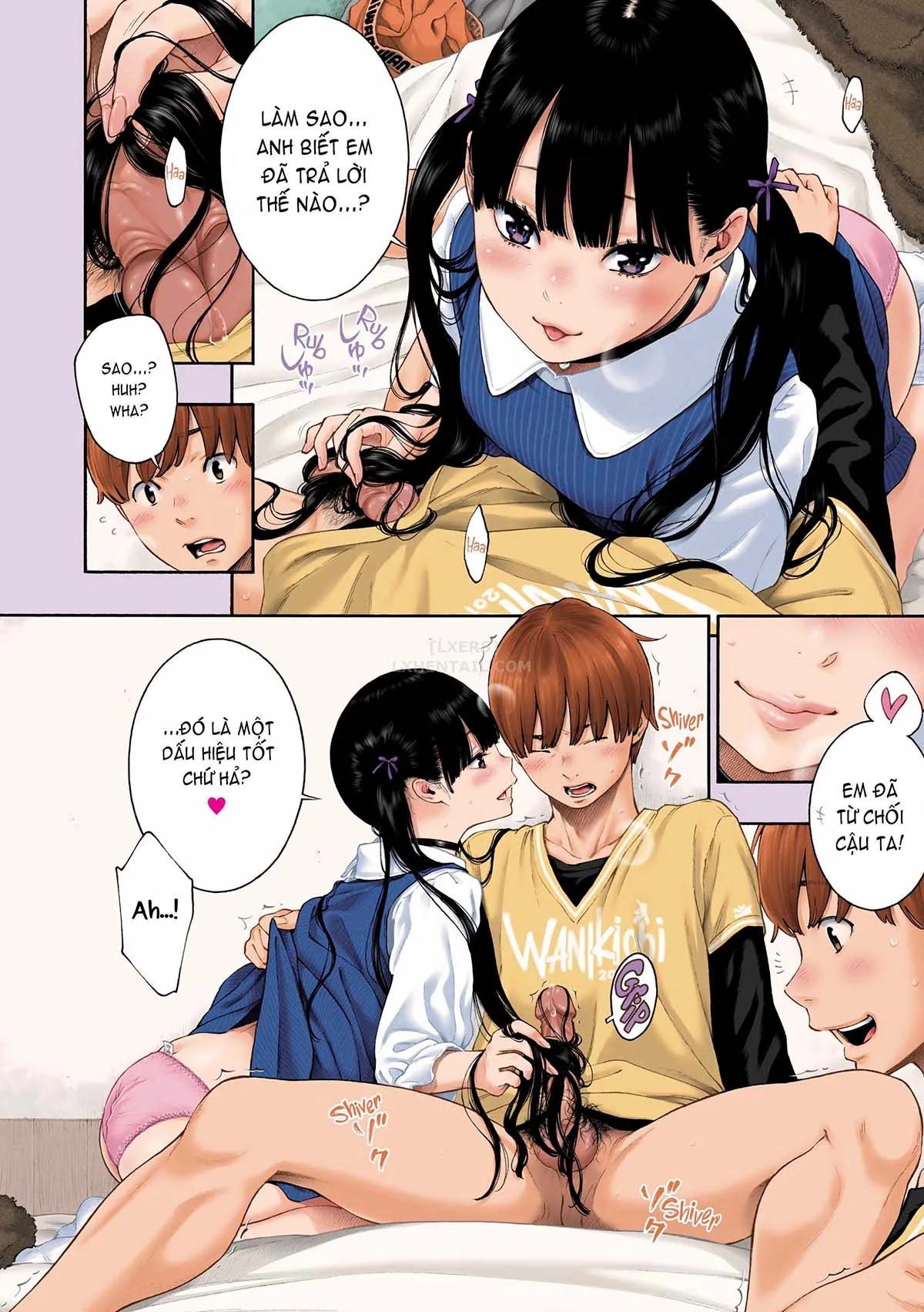 HentaiVN.net - Ảnh 3 - Deep Blue Static [10; Irregular; Little Bathroom Flower; Lovers; Blooming Love; Liberation Zone; Inequality Sign; Get Well Et Cetera; Chilly Rain, Tender You; My Sweet Cat] - Chap 10 - My Sweet Cat
