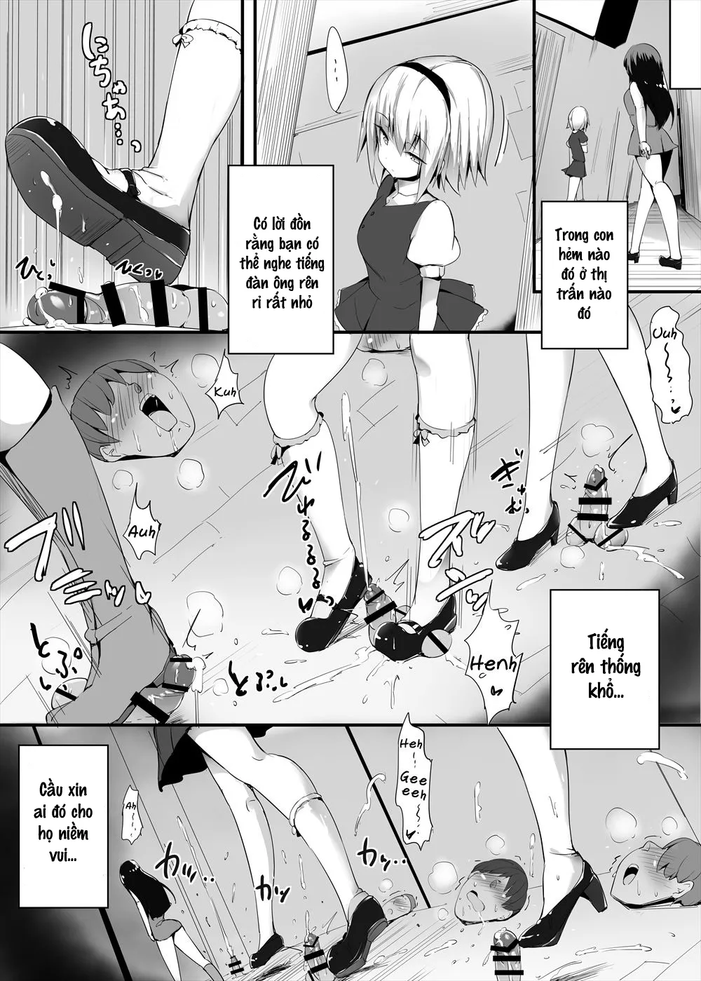 HentaiVN.net - Ảnh 15 - Doskoinpo Femdom - Chap 4
