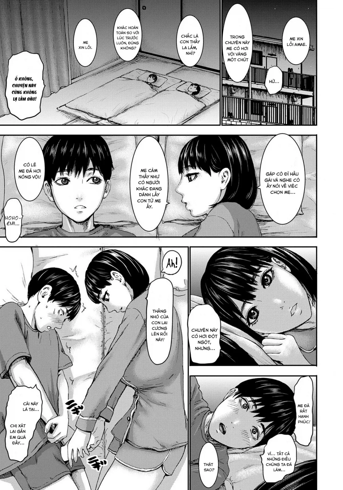 HentaiVN.net - Ảnh 16 - Bảy người mẹ [Shichinin no Mama | Seven Mothers] - Chap 1