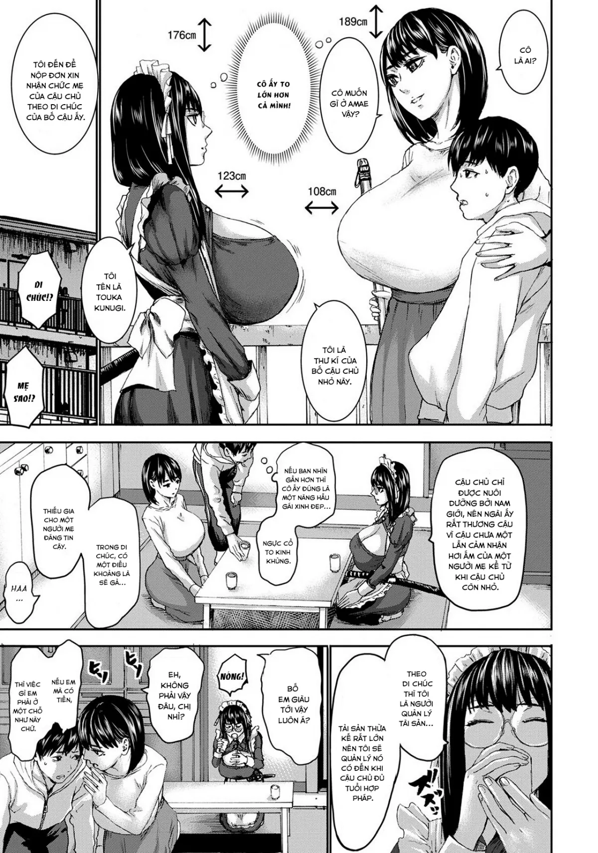 HentaiVN.net - Ảnh 8 - Bảy người mẹ [Shichinin no Mama | Seven Mothers] - Chap 1