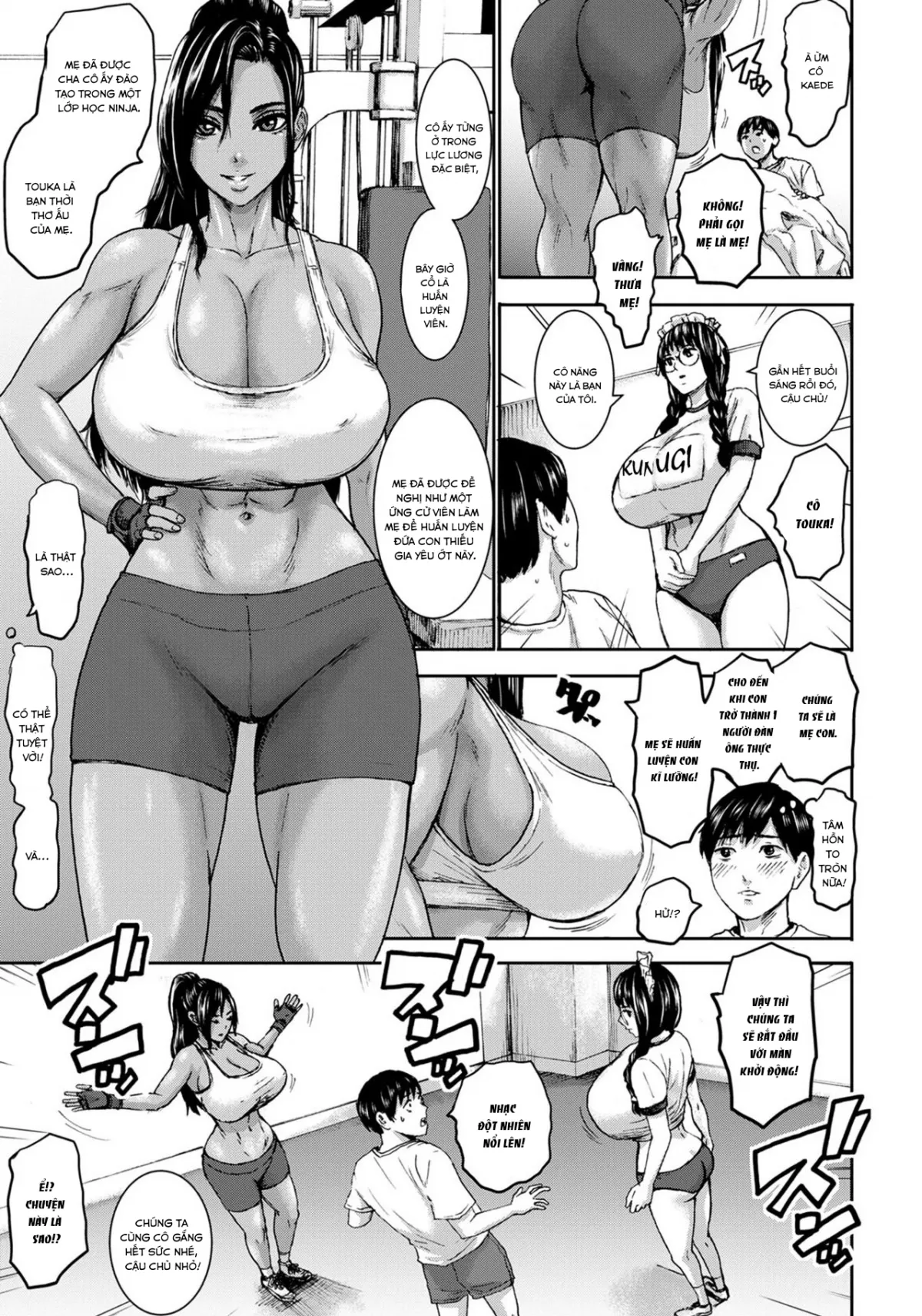 HentaiVN.net - Ảnh 4 - Bảy người mẹ [Shichinin no Mama | Seven Mothers] - Chap 2