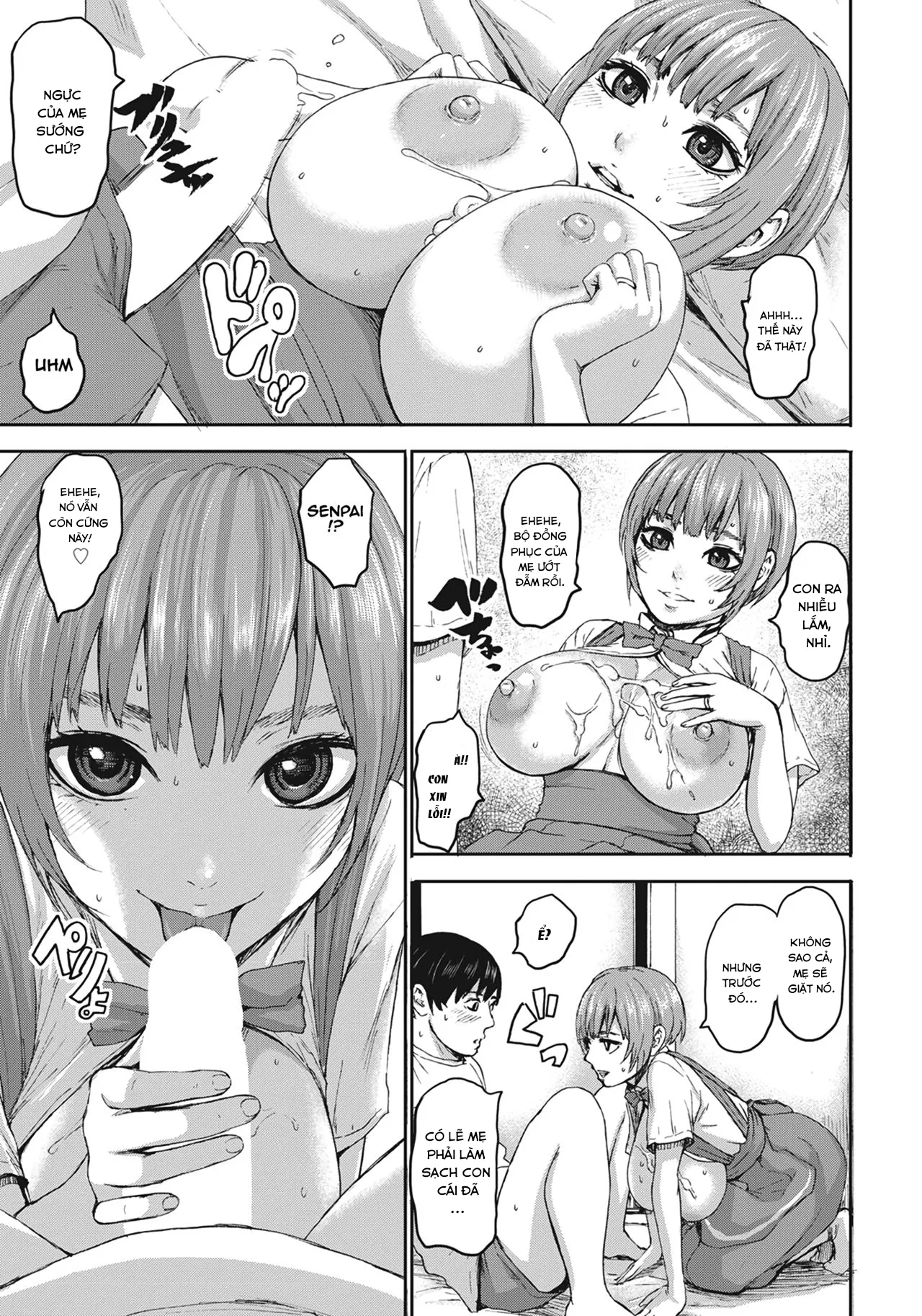 HentaiVN.net - Ảnh 12 - Bảy người mẹ [Shichinin no Mama | Seven Mothers] - Chap 3