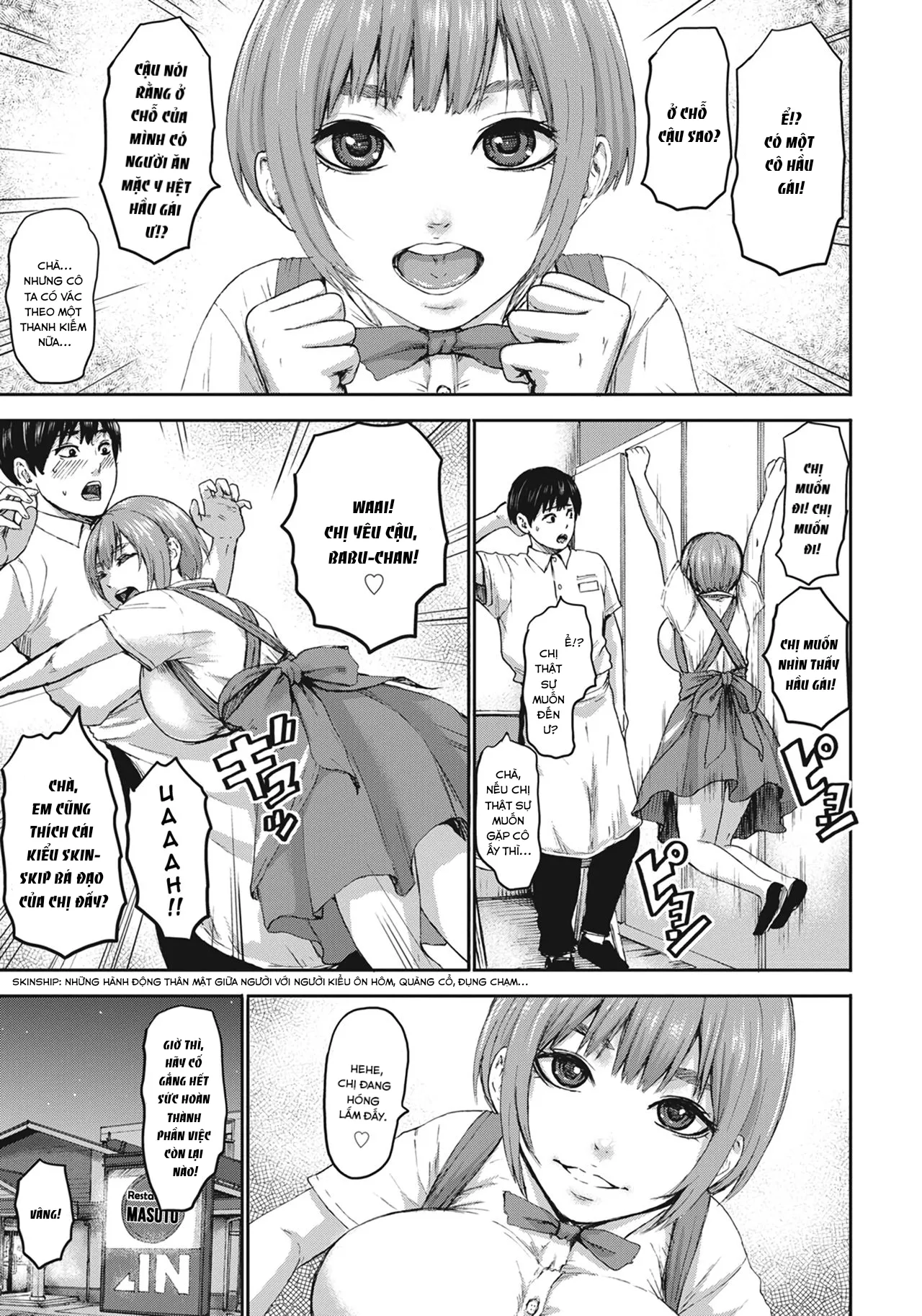 HentaiVN.net - Ảnh 4 - Bảy người mẹ [Shichinin no Mama | Seven Mothers] - Chap 3