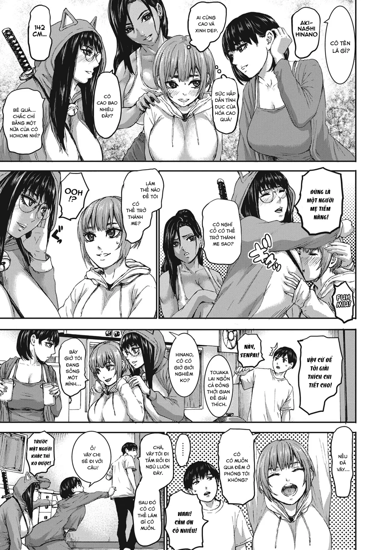HentaiVN.net - Ảnh 6 - Bảy người mẹ [Shichinin no Mama | Seven Mothers] - Chap 3