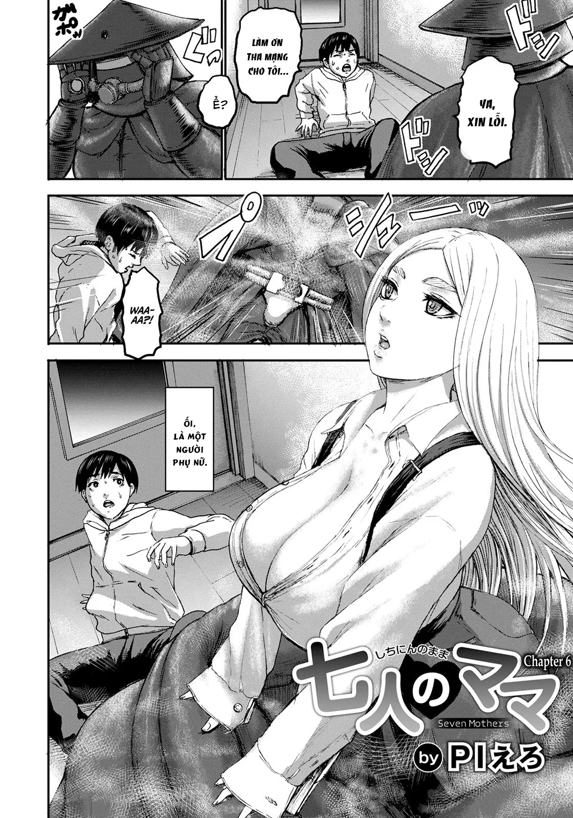 HentaiVN.net - Ảnh 3 - Bảy người mẹ [Shichinin no Mama | Seven Mothers] - Chap 6