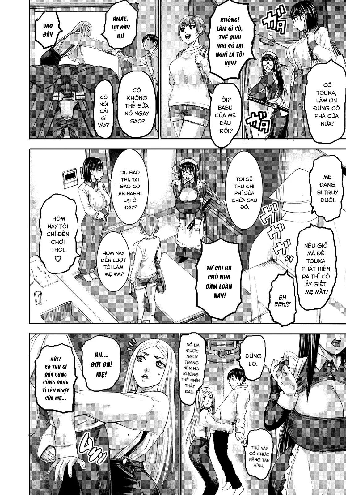 HentaiVN.net - Ảnh 9 - Bảy người mẹ [Shichinin no Mama | Seven Mothers] - Chap 6