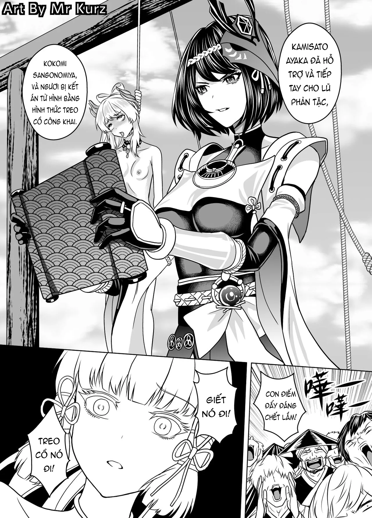 HentaiVN.net - Ảnh 10 - Cái giá của tạo phản và nổi dậy! [Genshin Impact: The Price of Treason & Rebellion] - Part 1 & 2