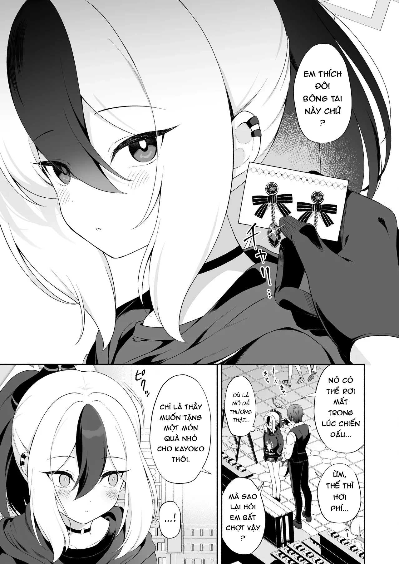 HentaiVN.net - Ảnh 3 - Kayoko muốn làm bé mèo của thầy ❤️ - Oneshot