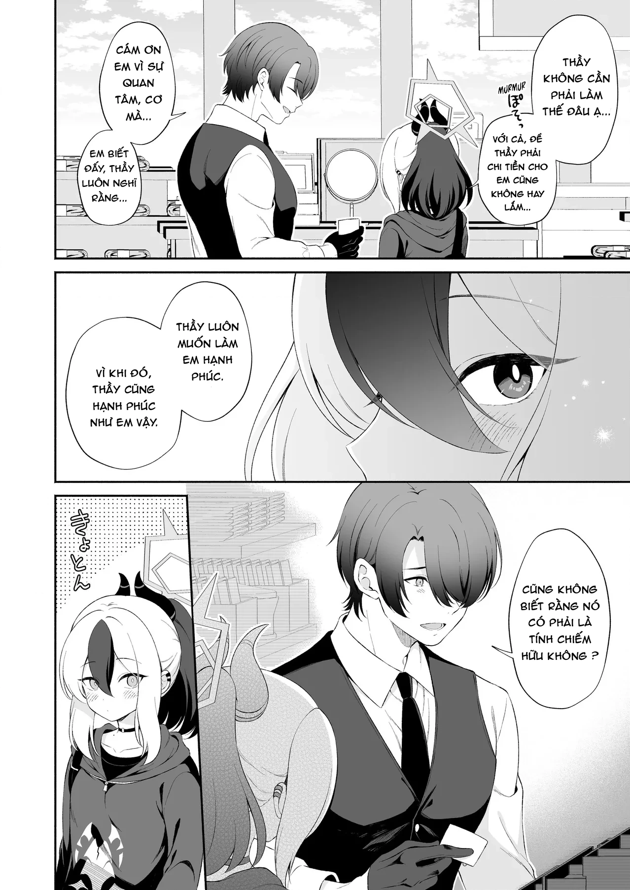HentaiVN.net - Ảnh 4 - Kayoko muốn làm bé mèo của thầy ❤️ - Oneshot
