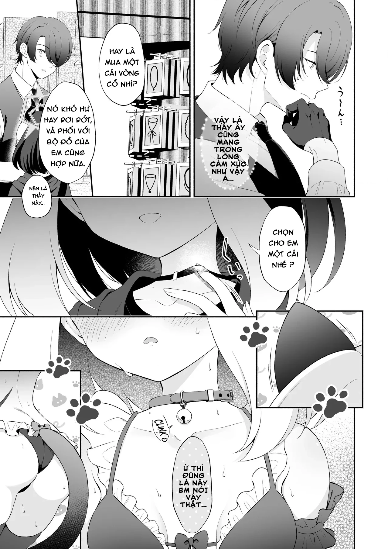 HentaiVN.net - Ảnh 5 - Kayoko muốn làm bé mèo của thầy ❤️ - Oneshot