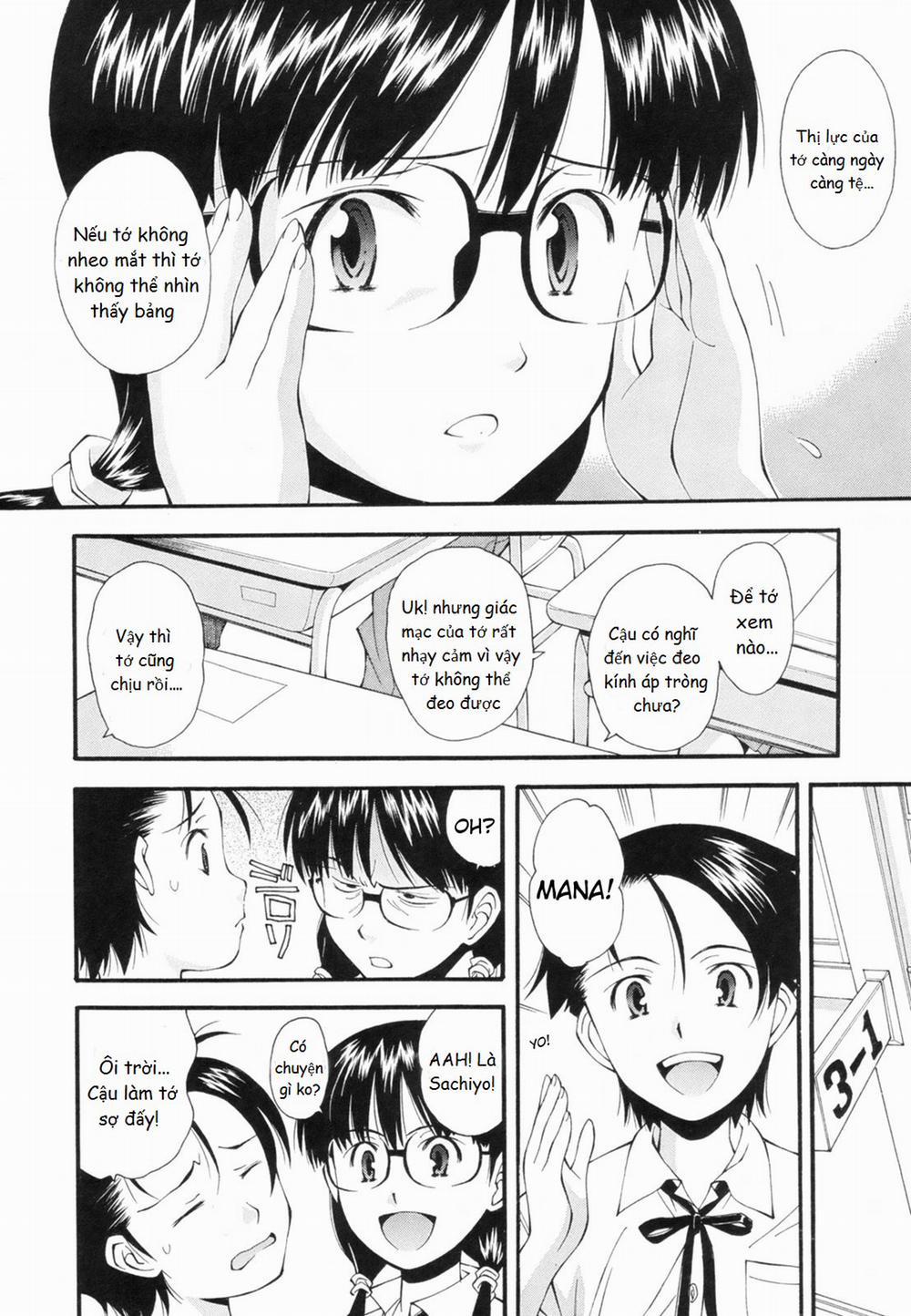 HentaiVN.net - Ảnh 3 - Kasumu Shikai no Mukou no Anata [The Girl in my Blurred Vision] - Oneshot